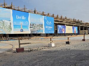 Apartment three bedrooms 141 Sqm with private beach 