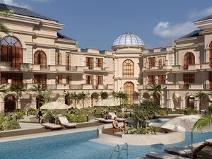 1bedroom apartment 73sqm pool view for sale, in hurghada