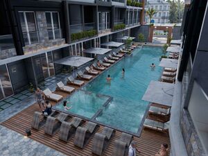 Tourist Promenade Pool View Studio, 30% Down 2026 Ready