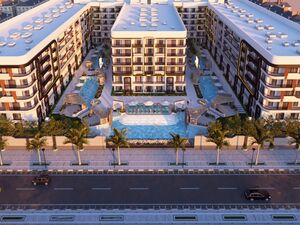 2bedroom Apt Pool View  in Blue Crest Resort -Hurghada 