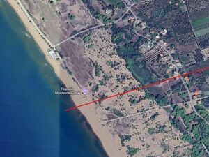 Coastal Land Plot Near Sandy Beach – Zacharo, Greece