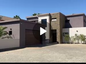 House for sale in Namibia. Log stock and barrel.
