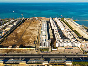 Apartment one bedroom 61 m Sea view with private beach 