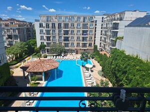 Pool view Studio with New furniture| Dawn Park, Sunny Beach