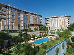 Sea views flat 6+2 home sample apartments boğaz Panoramic 