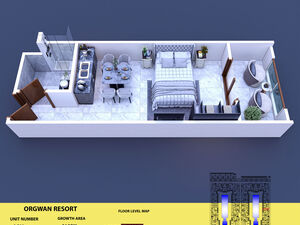 Aqua Orgwan Resort – Studio for Sale | Al Ahyaa, Hurgha