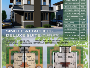 Vicmar Homes - "Single Attached - Deluxe Suite Duplex."