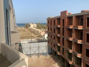 Sea View 1BR apartment by Mamsha- Center of Hurghada