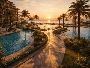 1BR sea&pool view 62 for sale, (Hurghada, Egypt)