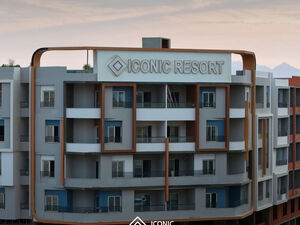 1BR apartment 78sqm street&mountain view for sale, Hurghada