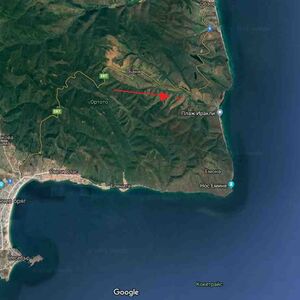 land,6934 sq.m., Bulgaria, 1900m from the beach Irakli/ Vaya