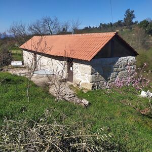 Small farm stone house ½ hectare stream well romanic bridge