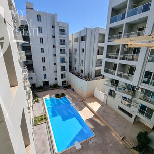 Pool view 2 bedroom apartment for sale in El Nessim Heights