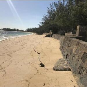 5,560 Sq ft Beachfront Davis Creek, North Andros Bahamas