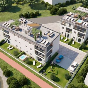 Apartments 300 m from the sea for sale, Umag