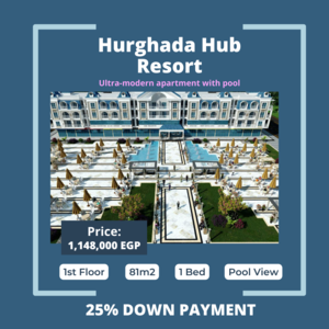 Hurghada Hub Resort - NEW apartment for SALE