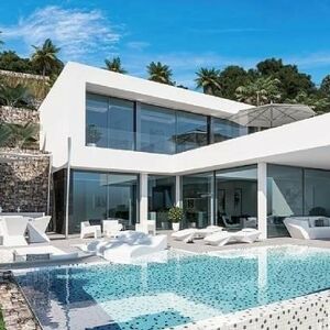 New luxury villa sea views from builder in Calpe