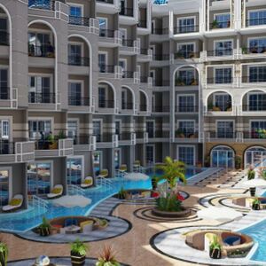 Studio 57m Pool & Sea View & sandy beach in installments 