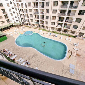 2-Bedroom apartment with Pool view in Avalon, Sunny Beach