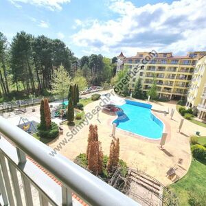 Pool view 2BR/2BA flat for sale Summer Dreams Sunny beach BG