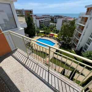 1-Bedroom apartment with pool and sea view Crown Fort Club