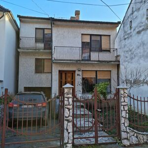 Family house with a storey house in the yard