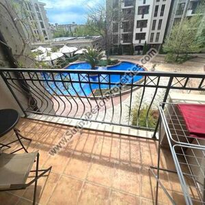 Pool view luxury studio for sale Cascadas Family Resort SB