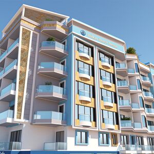 Apartments For sale in El Ahyaa sea View with Private Beach
