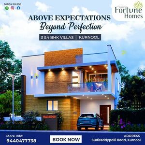 Opulent Living at Vedansha Fortune Homes Kurnool || Vedansha