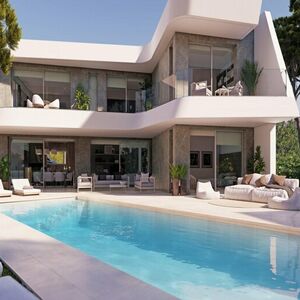 Property in Spain. New villa with sea views in Moraira