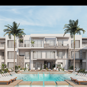 Apartment one bedroom 69m pool view LA Vista Magawish Resort