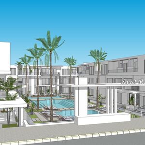 studio 50 m with POOL view with 2 SWIMMING POOL IN hurghada 
