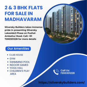 Finding Serenity: 2 & 3 BHK Apartments in Madhavaram