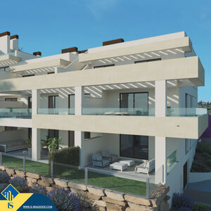 Apartment under construction in Estepona, Malaga province.