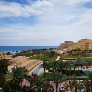 Sea view two-bedroom apartment downtown Hurghada