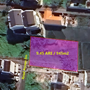 Berawa, 9.45 ARE of Leasehold land in the heart of Berawa