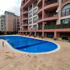 Pool View 1-bedroom apartment in Pacific 3, Sunny Beach