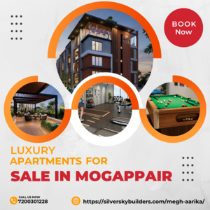 Experience the Best: 2, 3 & 4 BHK Apartments in Mogappair