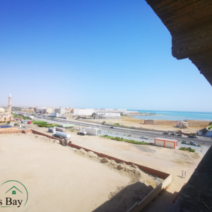 3 Pyramids Resort : Sea view! Studio with balcony on top flo