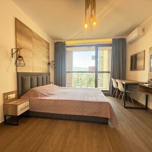 Furnished Studio with Balcony, Cascadas Family Resort