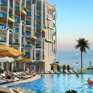  One Bedroom apartment 70m Sea view in elhadabaa