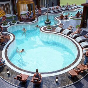 Pool View 50 Sqm Apt at prime location in Magawish