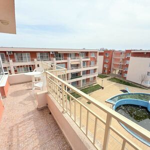 Pool View 1-bedroom apartment in Nessebar Fort Club