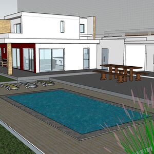 Four bedroom house with parking space and garden Portugal