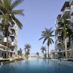 Side Sea View Studio with Private Beach in Ahyaa – 10% Down