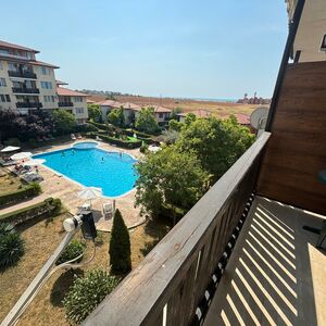 2-room Apartment with view to Pool and sea | Chateau Aheloy 