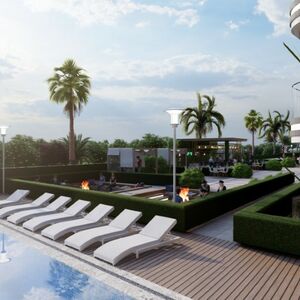 2-bedroom apartment with sea and mountain view in Gaziveren