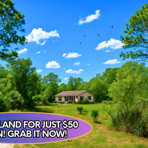 0.22 Acre of FL Land. $50 to Get Started. SIMPLE! Buy Now