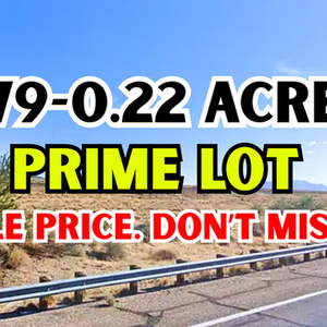 Invest Near Las Vegas: 0.22 Acre Land For Just $79/Down