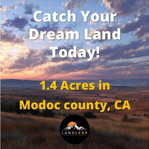 🏞️ 1.4 Acre Corner Lot w/ 2 Roads – Peaceful & Buildable!